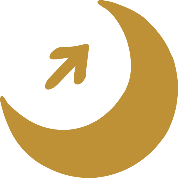 icone lune montante